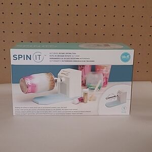 Spin It Motorized Rotary Drying‎ Tool Cups Resin Finish We R Memory Keepers New